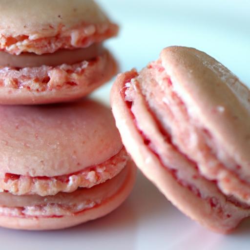 Delightful Almond Flour Macarons with Raspberry Filling
