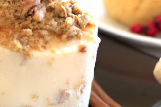 Chill Out with Decadent Frozen Eggnog Cheesecake Delight