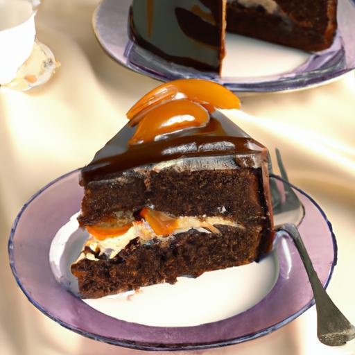 Decadent Austrian Sacher Torte with Luscious Apricot Glaze