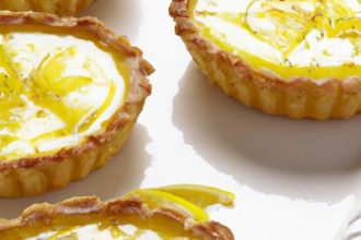 Zesty Lemon Curd Tartlets: Bright Bites of Citrus Bliss