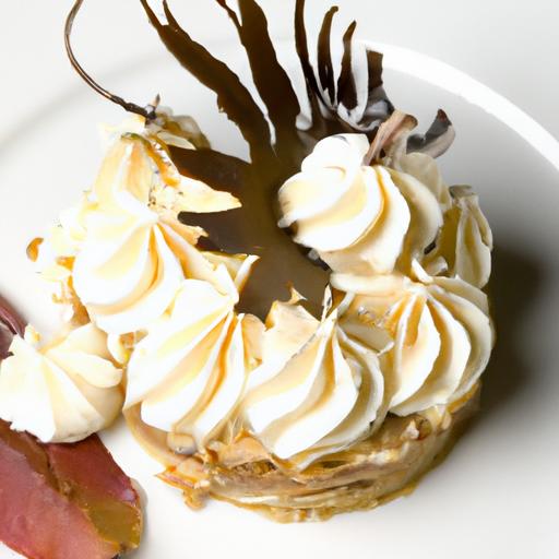 Decadent Chestnut Mont blanc torte: A Sweet‌ Autumn‍ Delight
