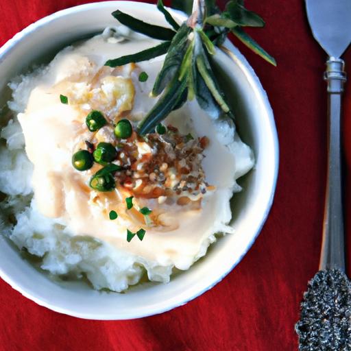 Creamy Coconut Milk Rice Pudding Meets Cauliflower rice Delight