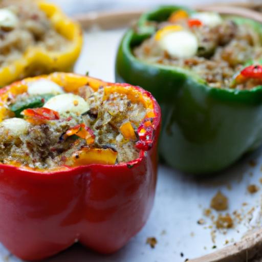 Colorful Quinoa-Stuffed Peppers: A⁤ Nutritious Delight