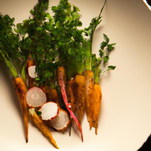 Fiery Flavors: Roasted Heirloom⁤ Carrots ⁣with Harissa ‌Yogurt
