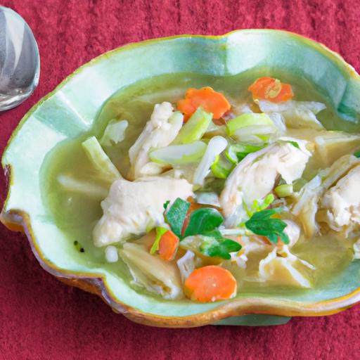 Timeless Comfort: Classic Chicken Noodle Soup with Fresh Herbs