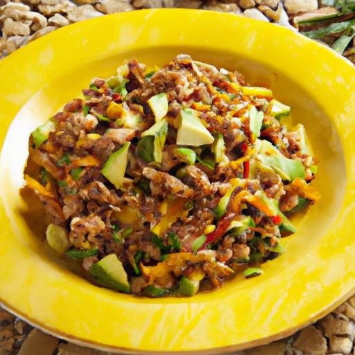 Savory⁣ BBQ Jackfruit ⁣Salad: A Plant-Based Flavor Feast