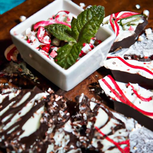 Indulge in ‌Homemade Dark Chocolate Peppermint Bark Delight
