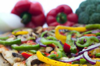 Savor Flatbread Pizza Loaded with Flavorful Grilled Veggies