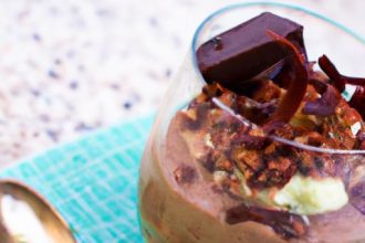 Decadent Chocolate Avocado Mousse Smoothie: Healthy Indulgence