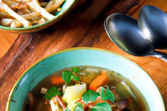 Hearty Chickpea Noodle Soup: A Nutritious Comfort Classic