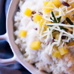 Creamy Coconut Milk Rice Pudding Meets Cauliflower Rice Delight
