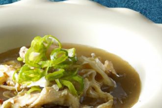 Timeless Comfort: Classic Chicken Noodle Soup with Fresh Herbs