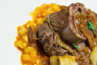 Veal Osso Buco Meets Saffron Risotto: A Culinary Duo