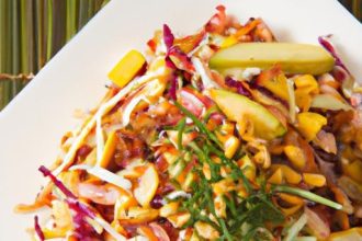 Savory BBQ Jackfruit Salad: A Plant-Based Flavor Feast